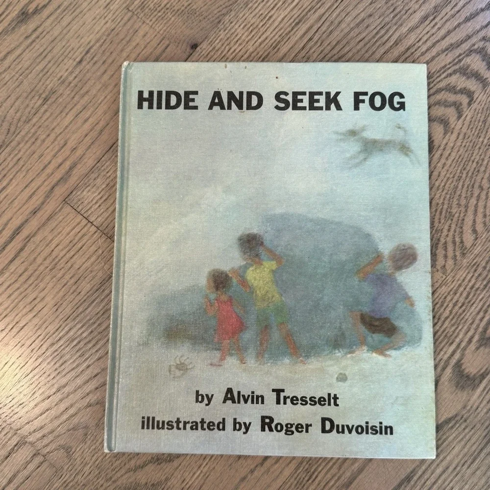 Vintage Hide and Seek Fog Alvin Tresselt First Edition Hardcover 1965 BCE VG+